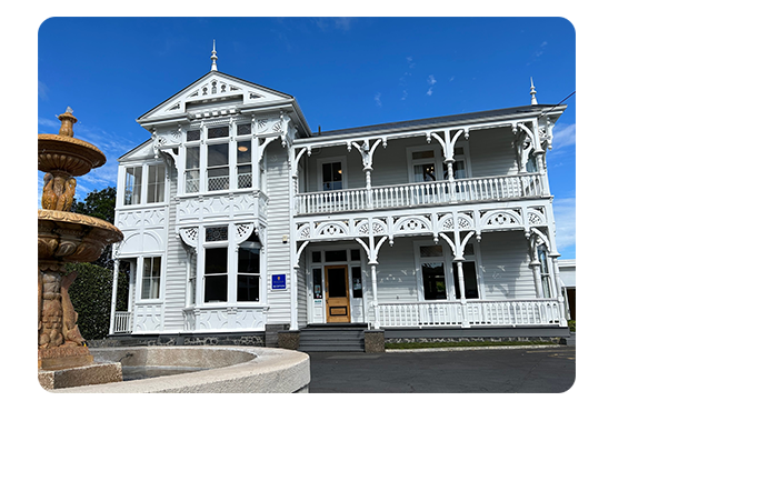 The front view of Ficino Preschool a private Montessori preschool in Mt Eden, Auckland.